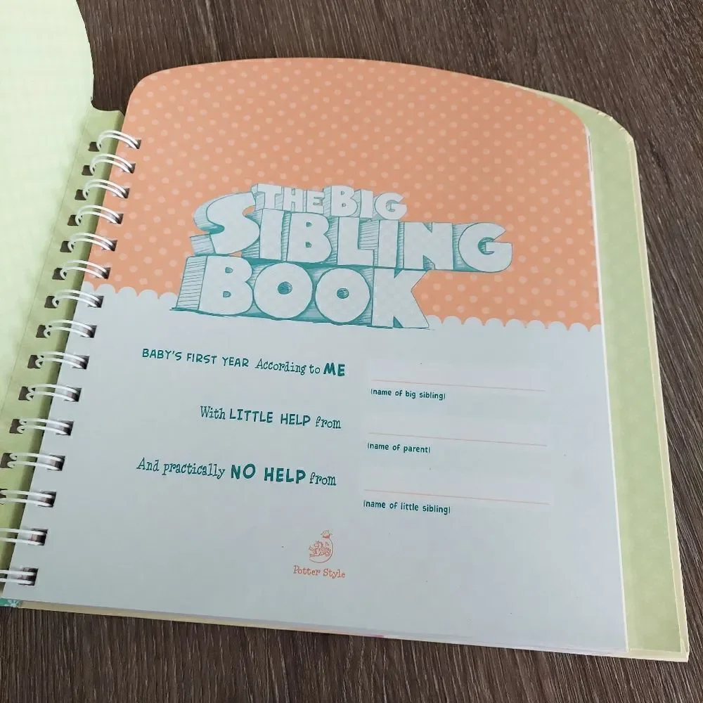 New The Big Sibling Journal : Baby's First Year According to Me (Hardcover)